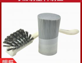 做馬桶刷用的尼龍絲，柔軟不傷馬桶【明旺】